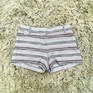 Ann Taylor LOFT tweed striped shorts